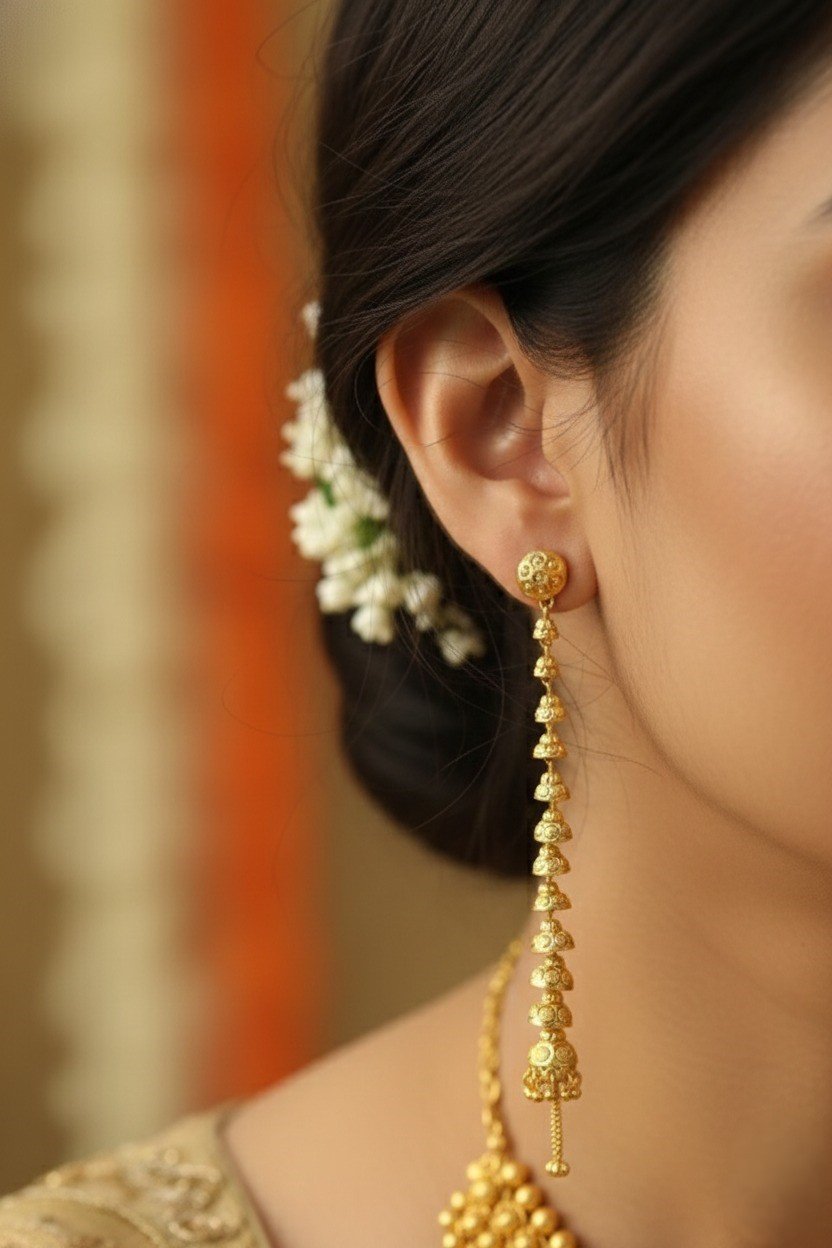 Laxmi Jewellers: Why Sui Dhaga Earrings are the Ultimate Style Essential