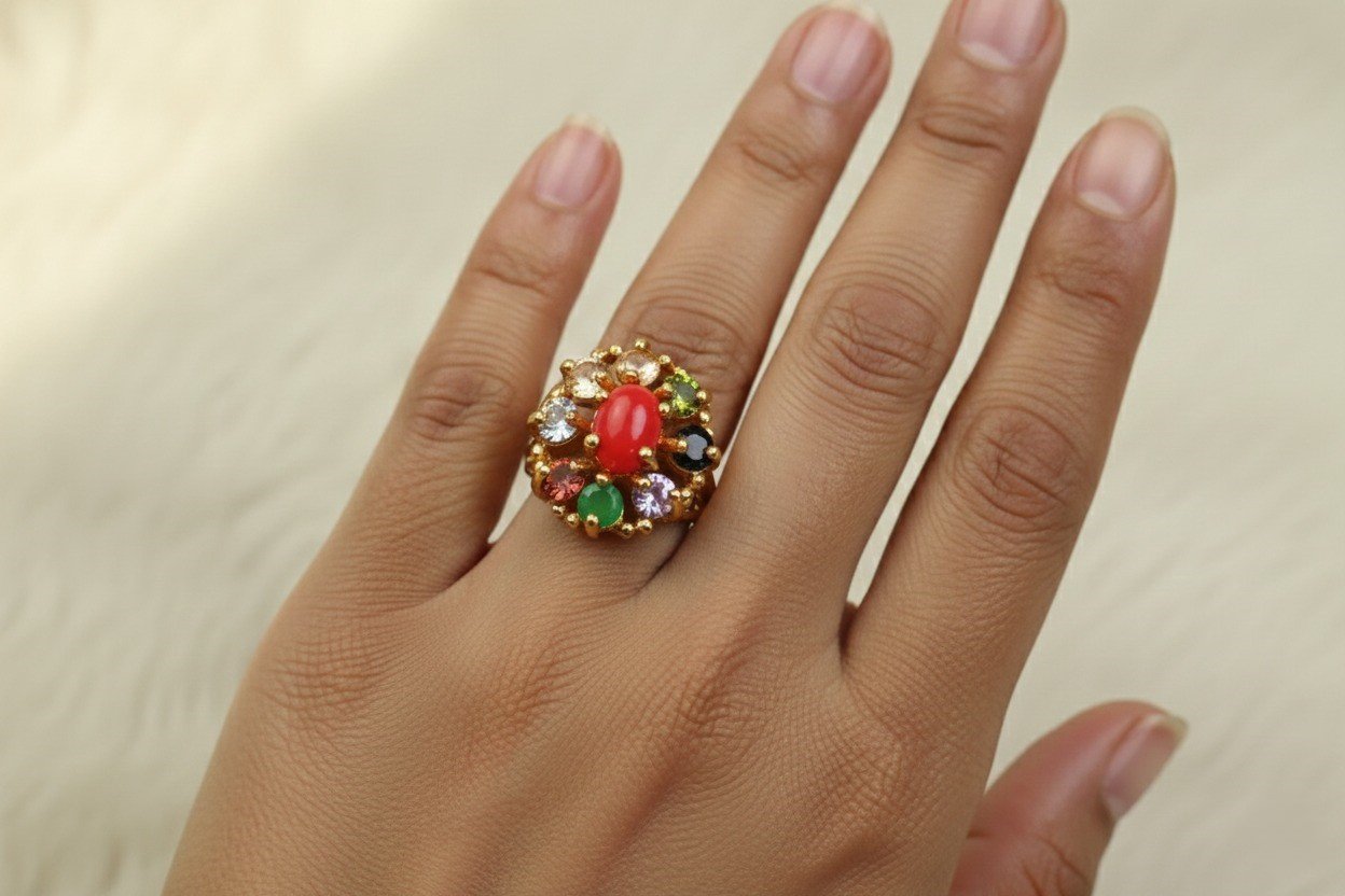 Laxmi Jewellers: Add a Splash of Color with Our Stunning Stone Ring Collection