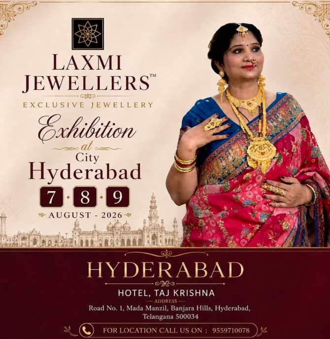LAXMI JEWELLERS Exclusive Jewellery Exhibition in Hyderabad 2026 – A Celebration of Elegance, Tradition & Luxury
