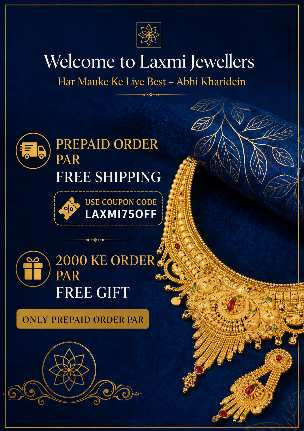 Laxmi Jeweller promo
