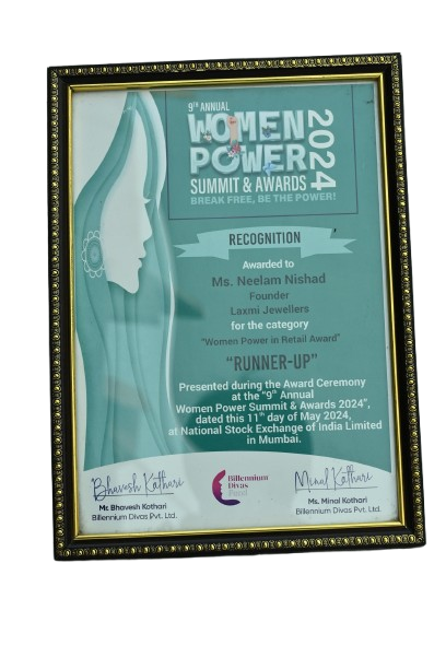 Runner-Up Honor at 9th Annual Women Power Summit & Awards 2024