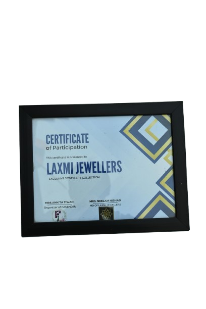 Participation Certificate Presented to MD Mrs. Neelam Nishad