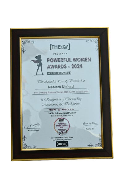 Powerful Women Awards - 2024: Recognition for Laxmi Jewellers' Founder