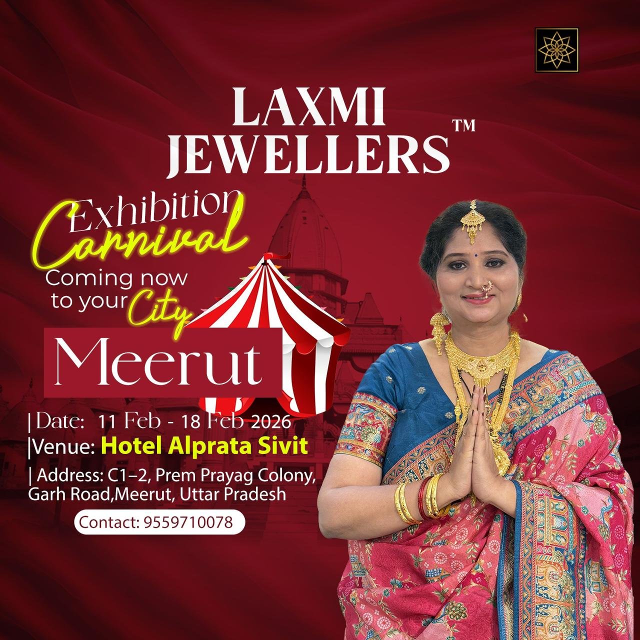 Laxmi Jewellers | Meerut Exhibition Carnival 2026